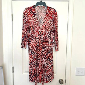 Banana Republic Issa London Wrap Dress Size Large